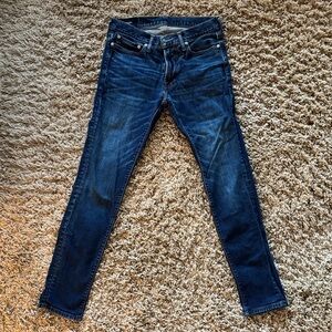 Abercrombie & Fitch Dark Blue Skinny Jeans